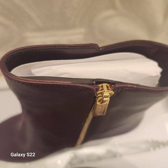 Michael Kors Leather Burgundy "Alina" Flex Bootie. NWT. Various - Picture 6 of 11